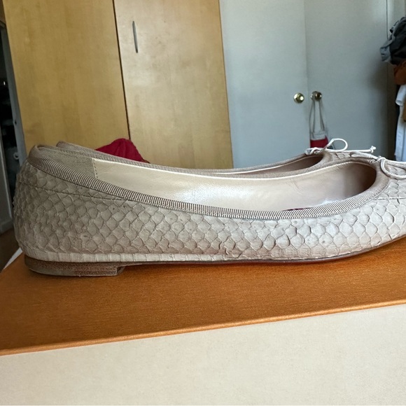 Christian Louboutin snakeskin flats - Picture 3 of 7